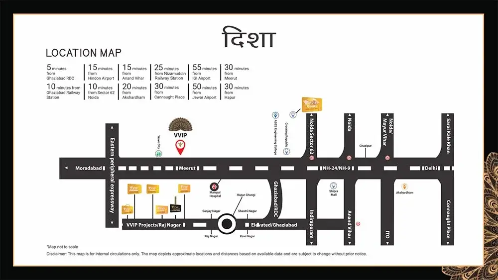 vvip-namah-location-map