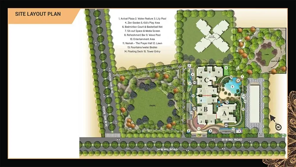 vvip-namah-site-plan